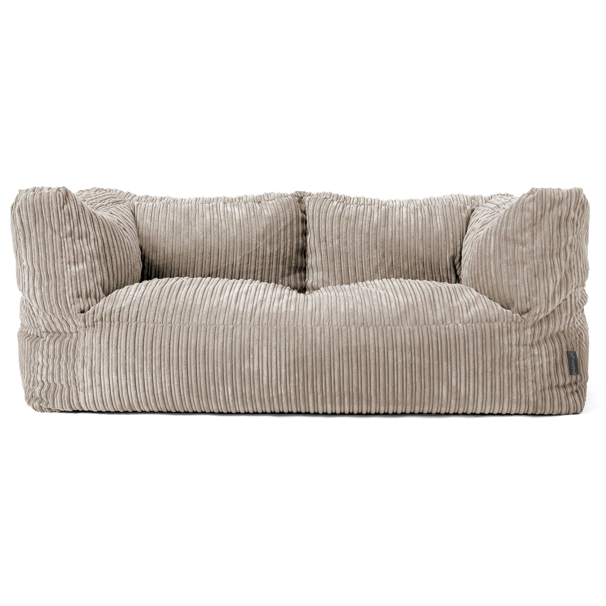 Albert 2-sits Saccosäcksoffa - Klassisk Manchestertyg Minkbrun