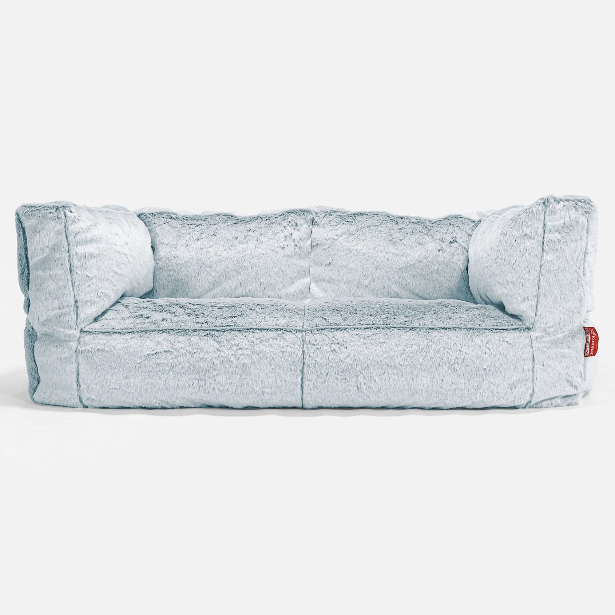 Albert 2-sits Saccosäcksoffa Ersättningsöverdrag - Fuskkaninpäls