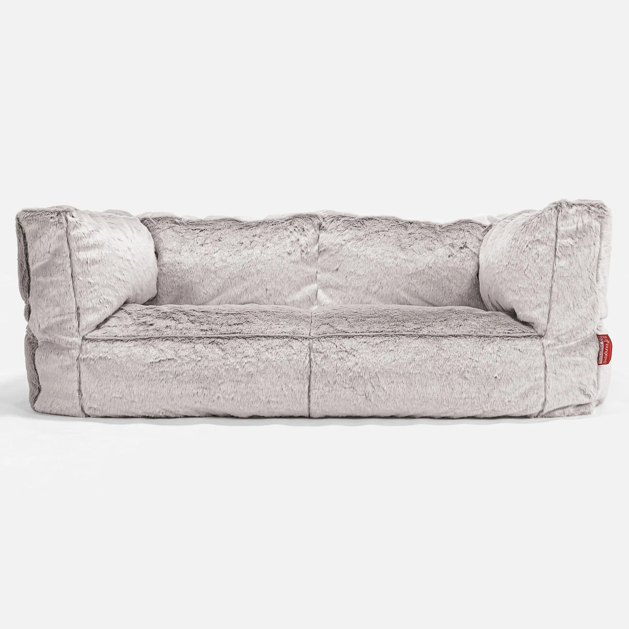 Albert 2-sits Saccosäcksoffa Ersättningsöverdrag - Fuskkaninpäls - Image 4