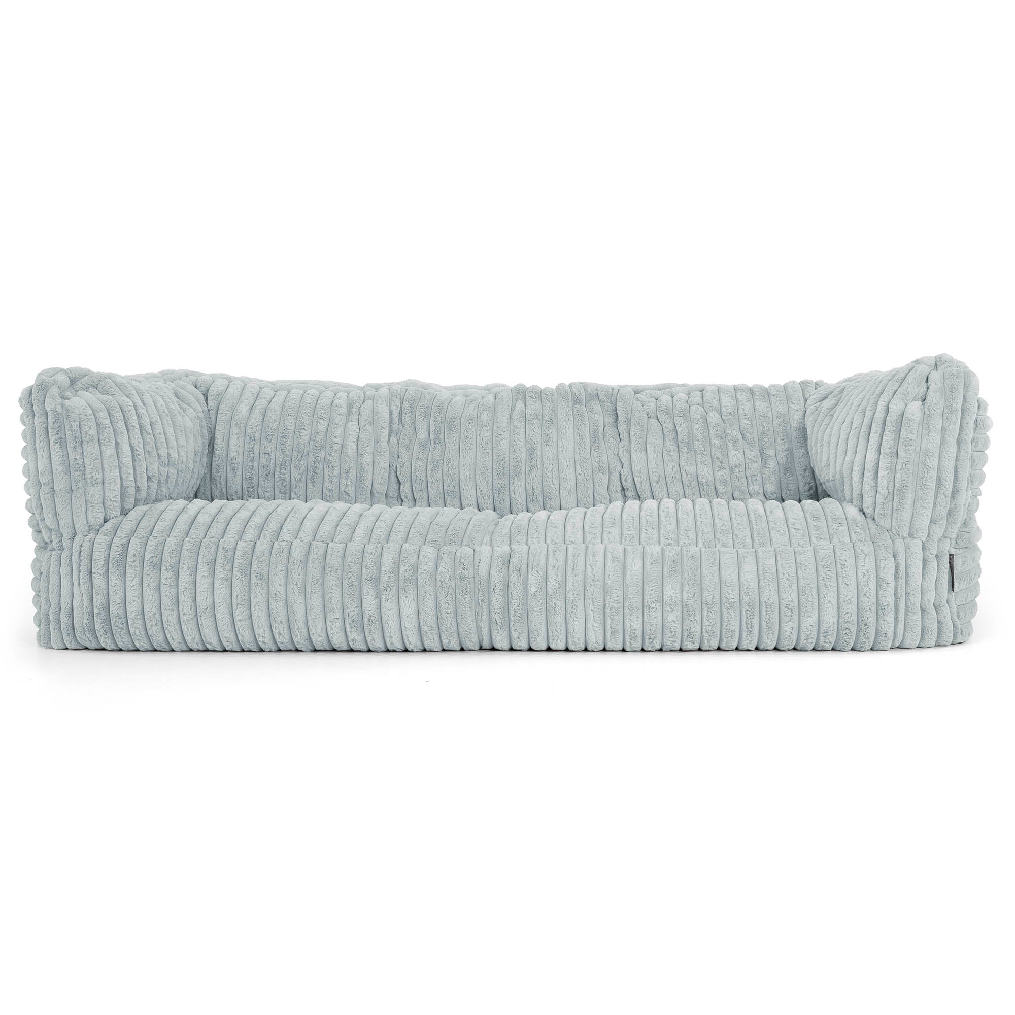 Albert 3-sits Saccosäcksoffa - Ultraplyschmanchestertyg Ankäggsblå
