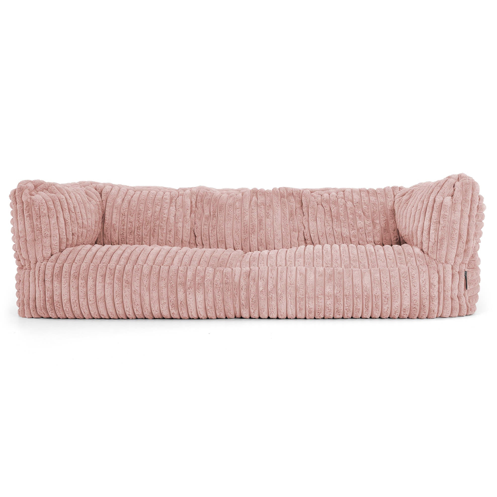 Albert 3-sits Saccosäcksoffa - Ultraplyschmanchestertyg Gammelrosa