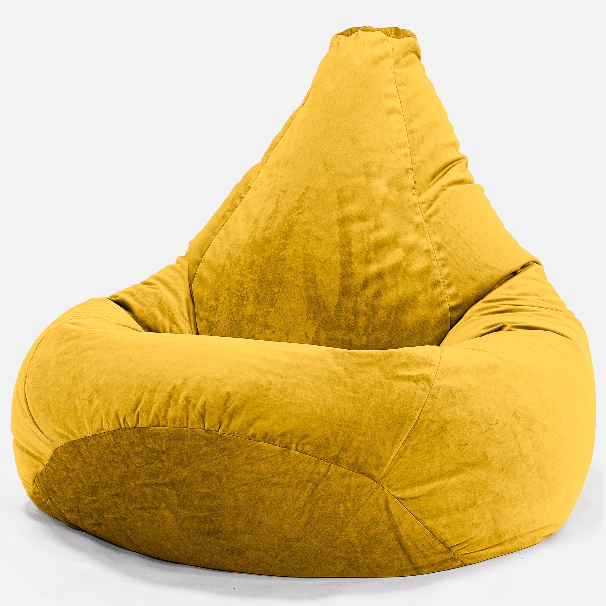 Game Fåtölj Saccosäck - Sammet Guld - Image 2
