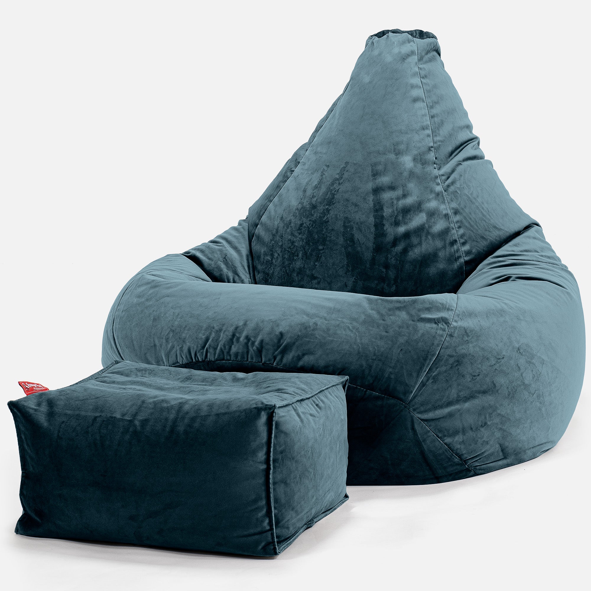 Game Fåtölj Saccosäck - Sammet Teal