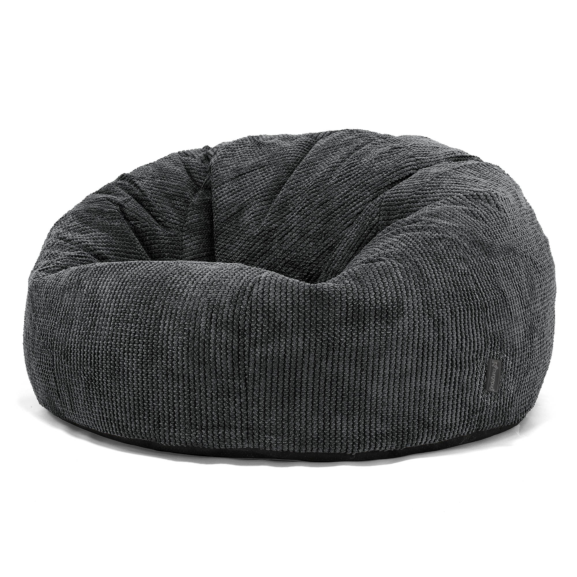 Klassisk Saccosäck Soffa - Pom-pom Svart