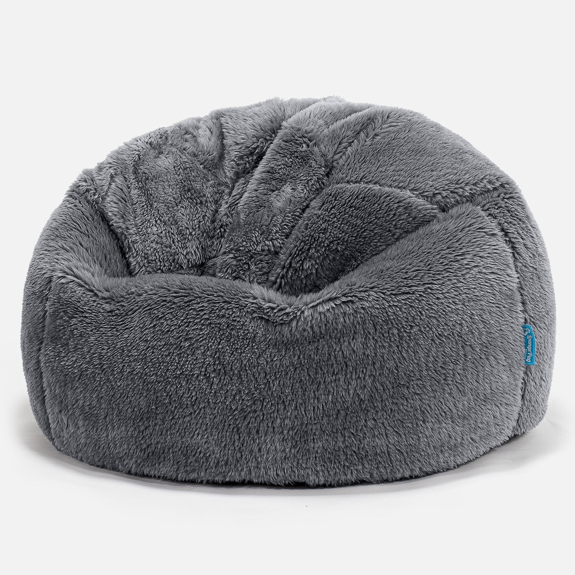 Klassisk Sittsäck Stol Barn 1-5 år Ersättningsöverdrag - Teddy-fuskpäls - Image 2