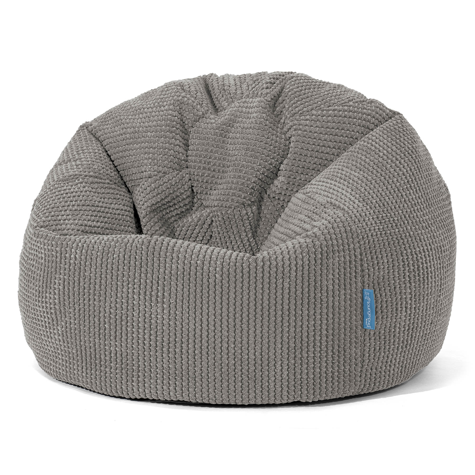 Klassisk Sittsäck Stol Barn 1-5 år - Pom-pom Mörkgrå
