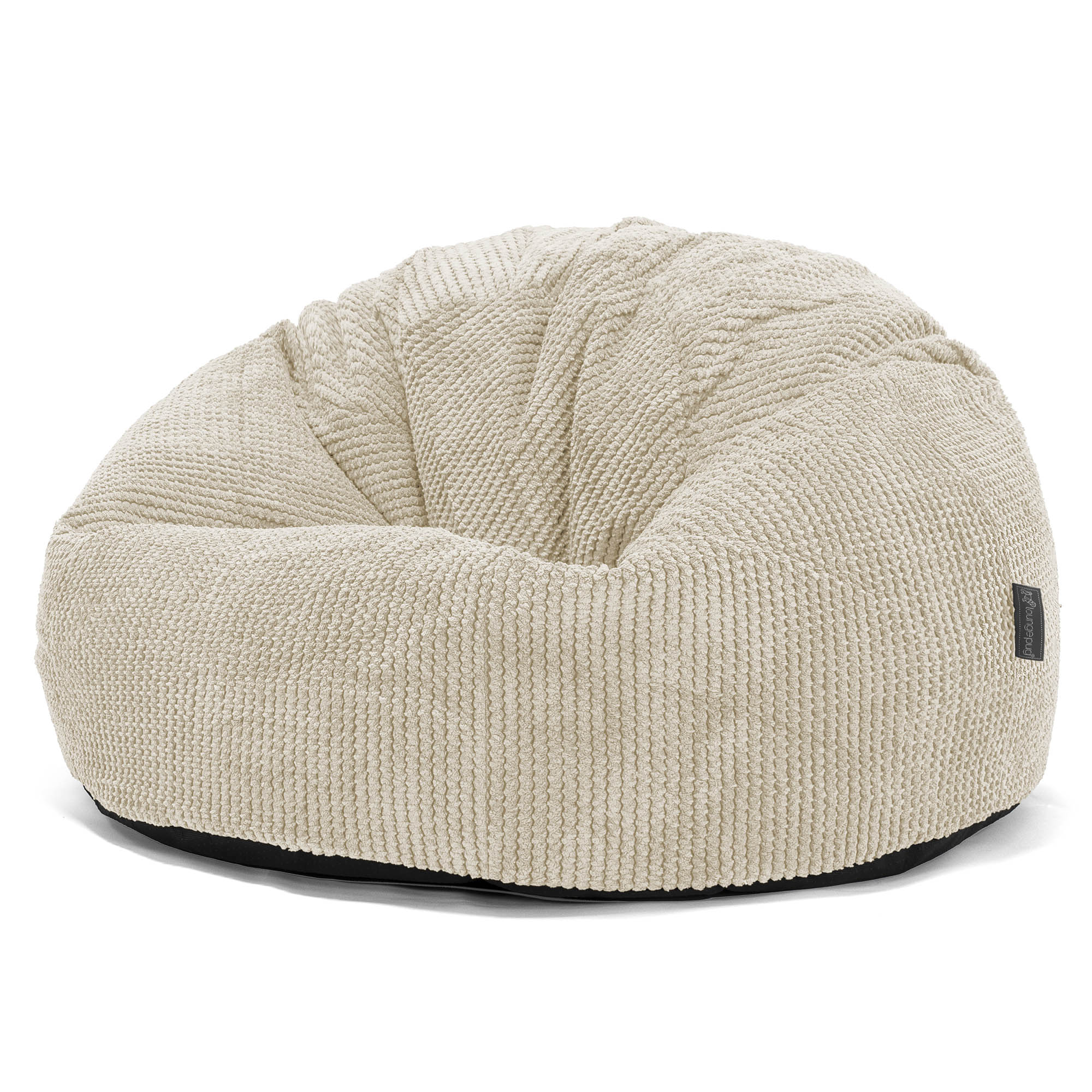 Klassisk Sittsäck Stol - Pom-pom Elfenbensvit