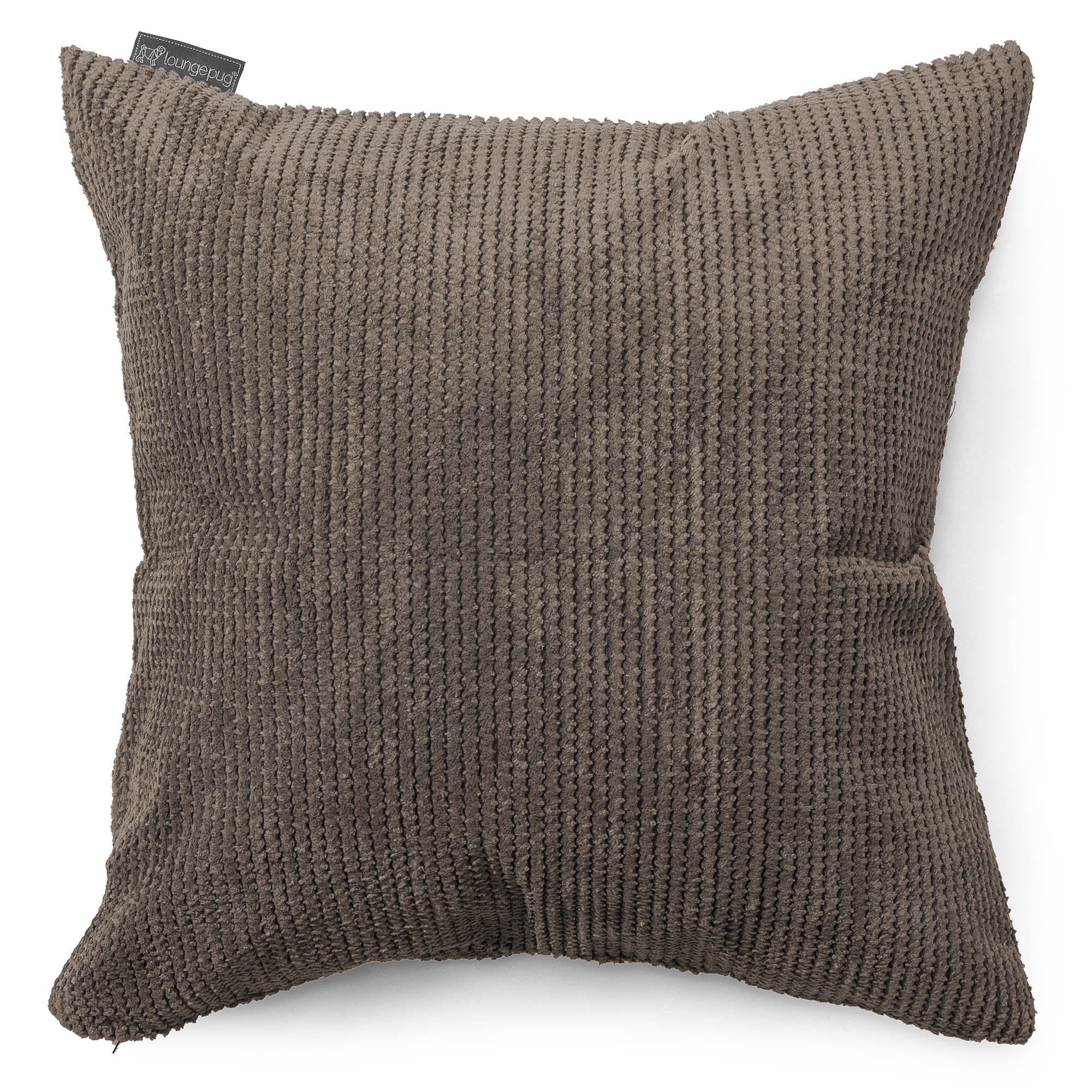 Kuddfodral XL 70 x 70cm - Pom-pom Chokladbrun