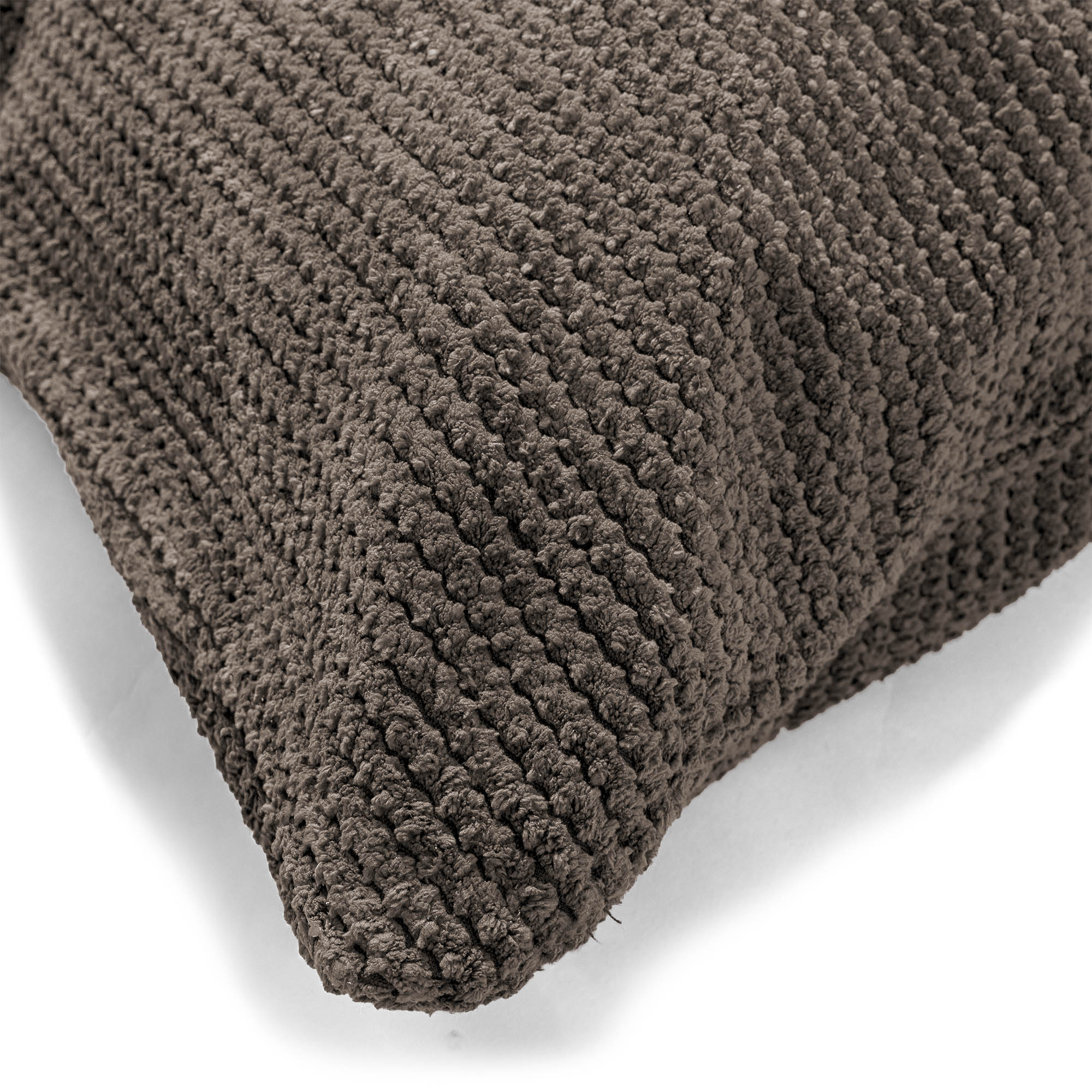 Kuddfodral XL 70 x 70cm - Pom-pom Chokladbrun - Image 3