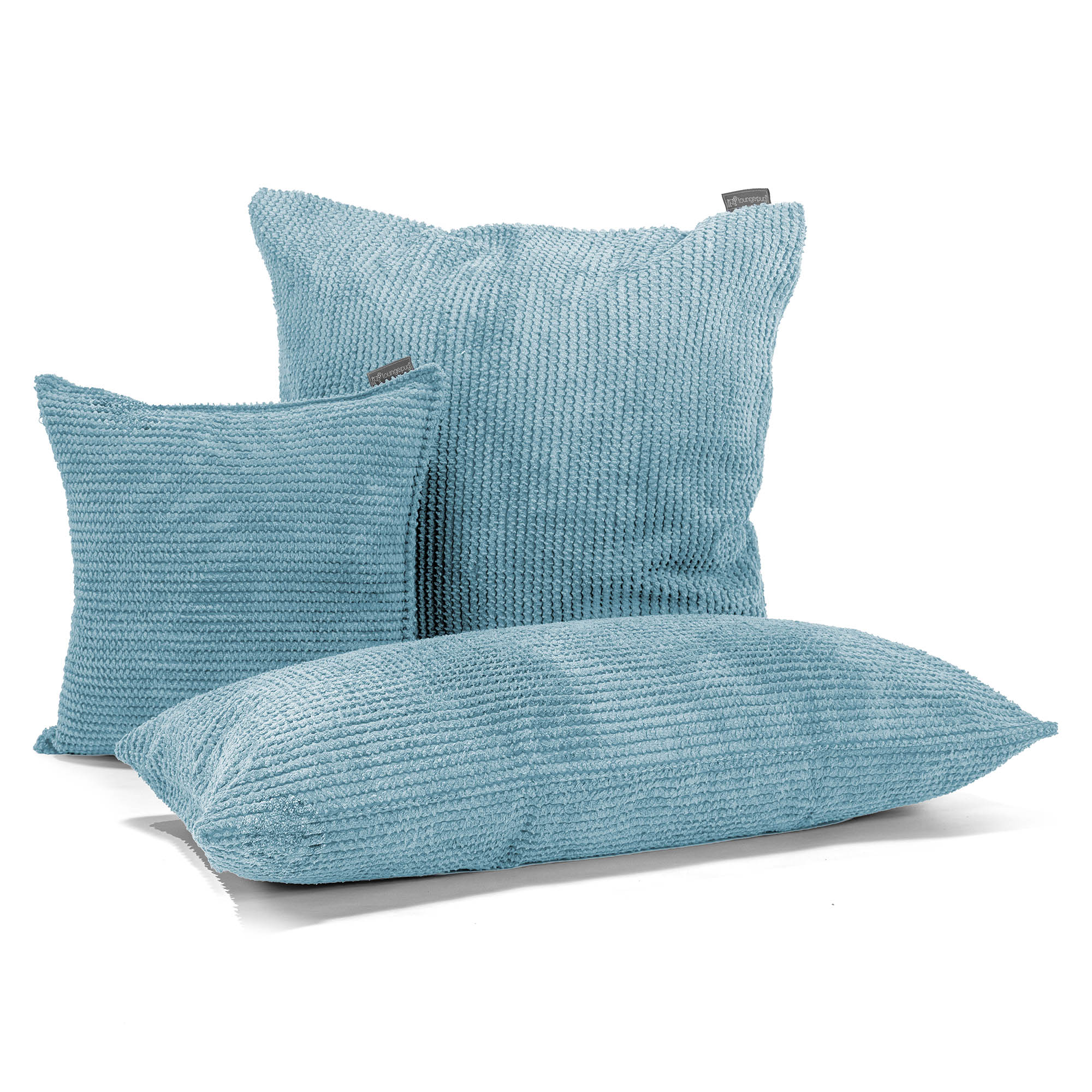 Kuddfodral XL 70 x 70cm - Pom-pom Turkos - Image 4