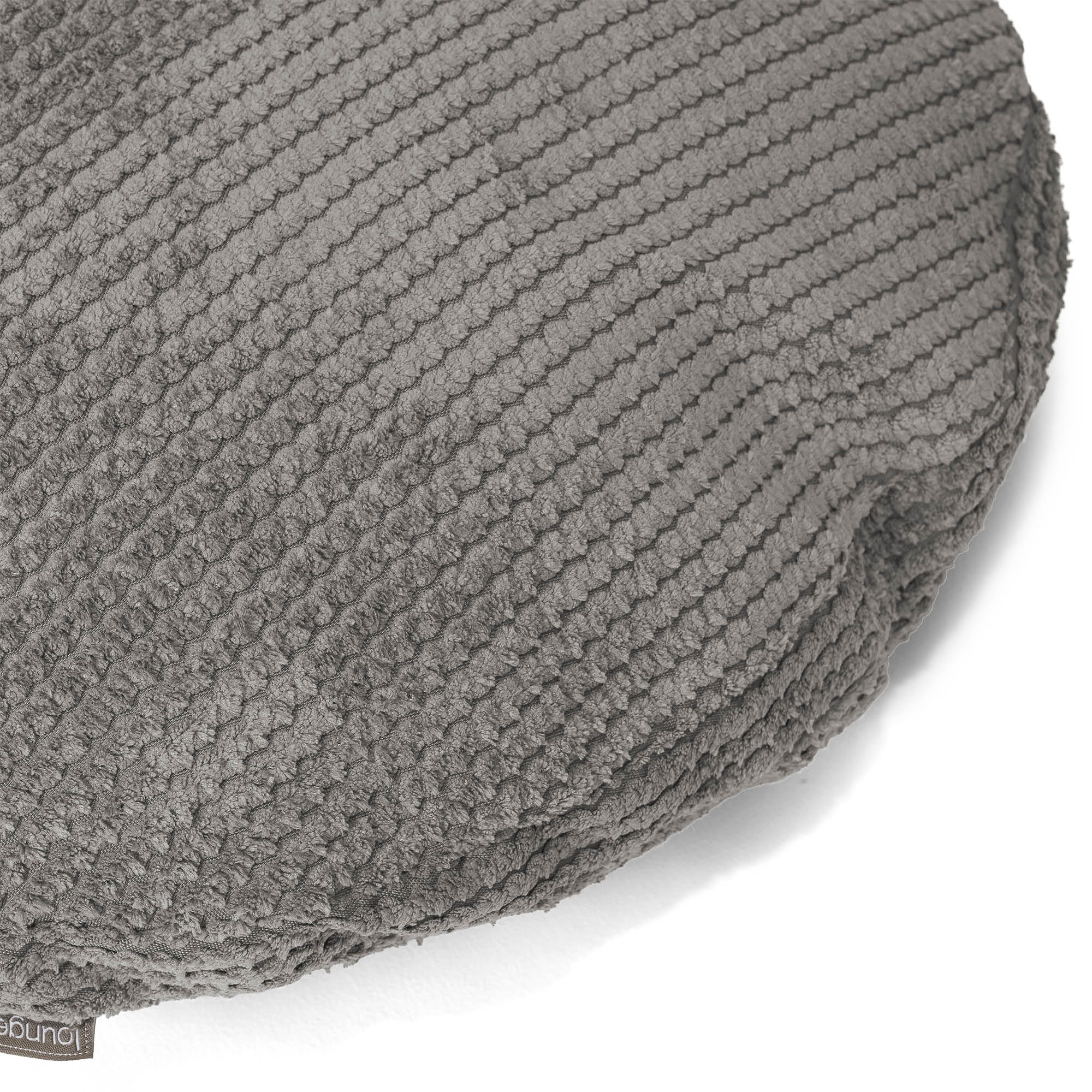 Kuddfodral Rund 50cm - Pom-pom Mörkgrå - Image 2