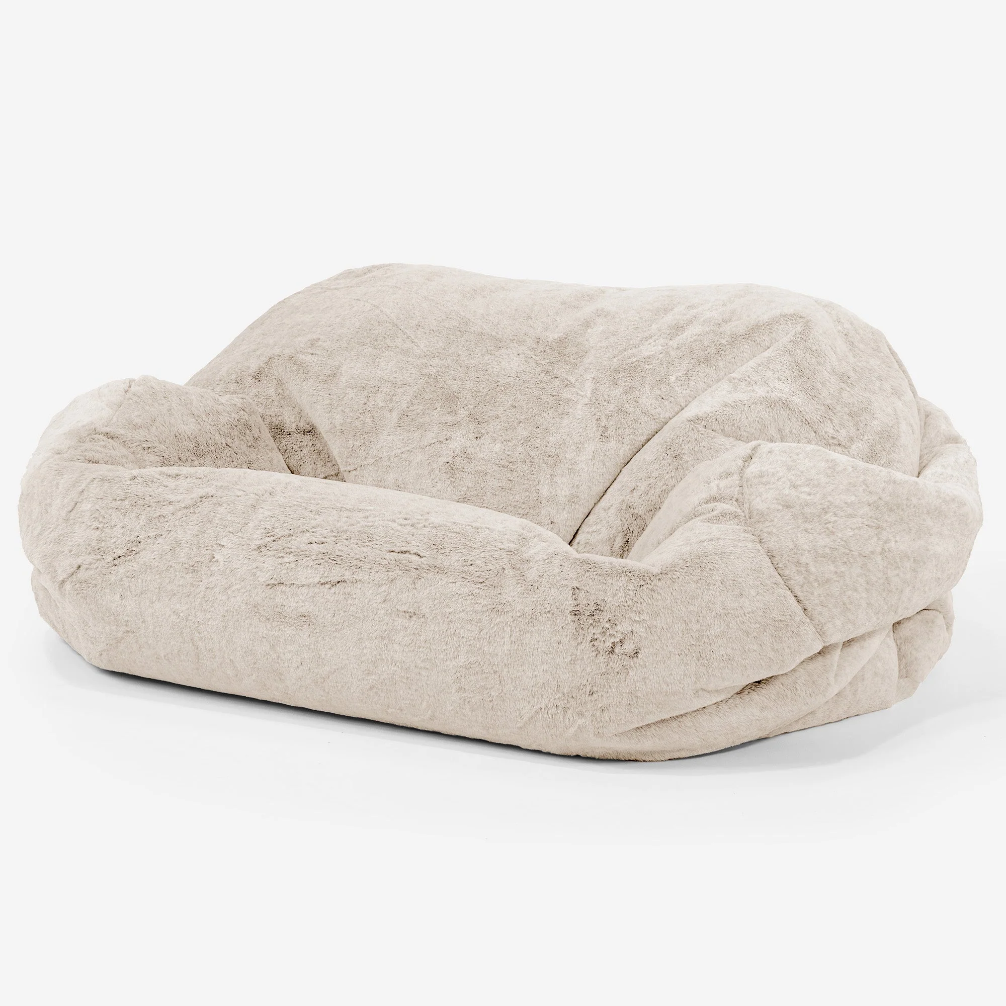 Sabine Saccosäcksoffa Ersättningsöverdrag - Fuskkaninpäls - Image 5