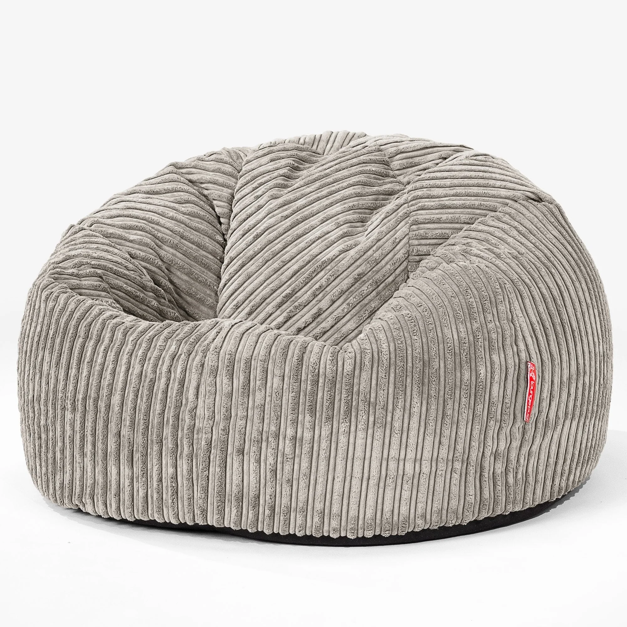 Saccosäck Barn C200-L, CloudSac Memoryskum 2-12 år - Klassisk Manchestertyg Minkbrun