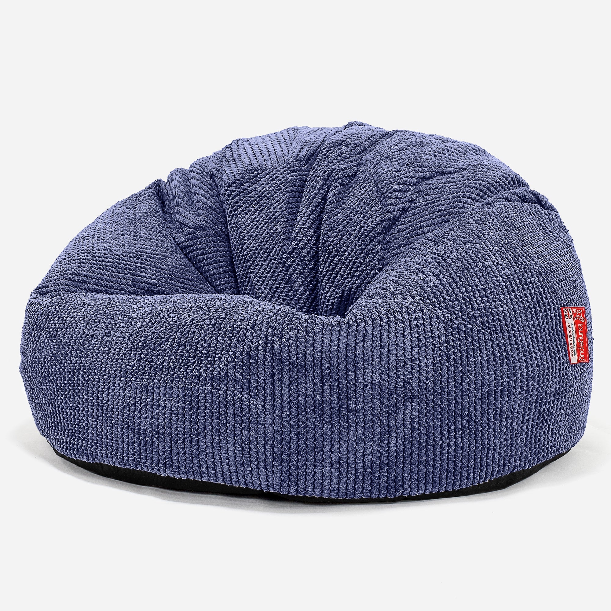 Saccosäck Barn C200-L, CloudSac Memoryskum 2-12 år - Pom-pom Lila