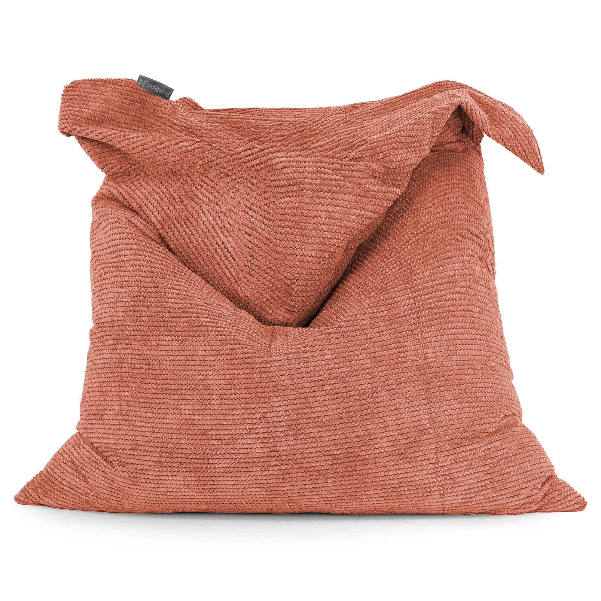 Saccosäck Kudde XXL - Pom-pom Pumpaorange