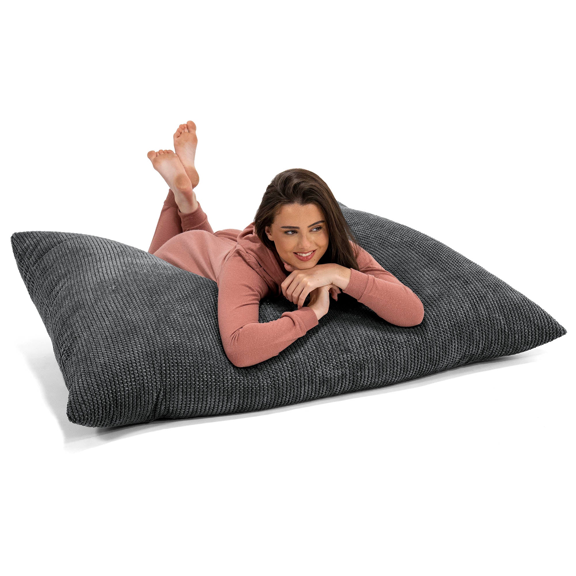 Saccosäck Kudde XXL - Pom-pom Svart - Image 3