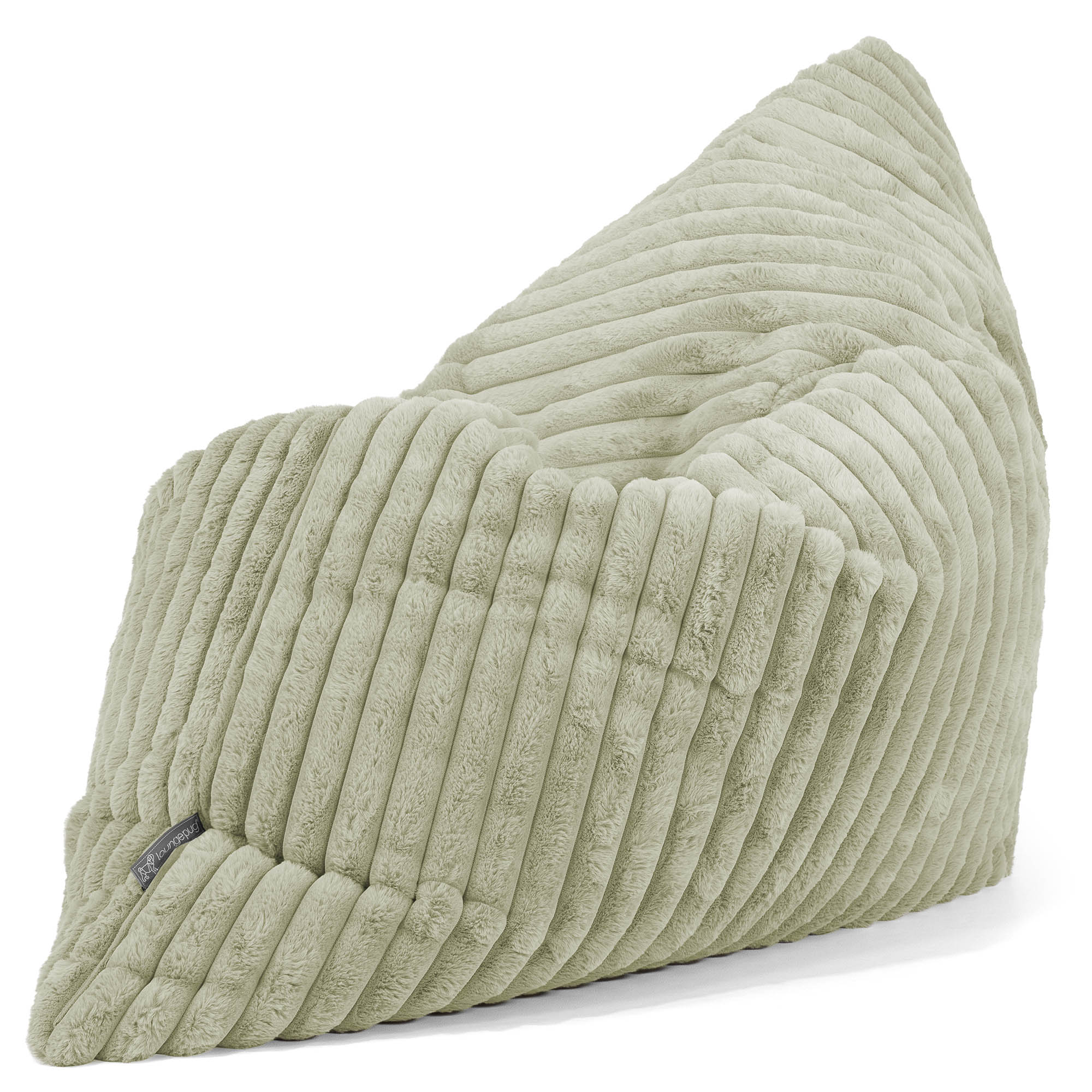 Saccosäck Kudde XXL - Ultraplyschmanchestertyg Salviagrön - Image 2