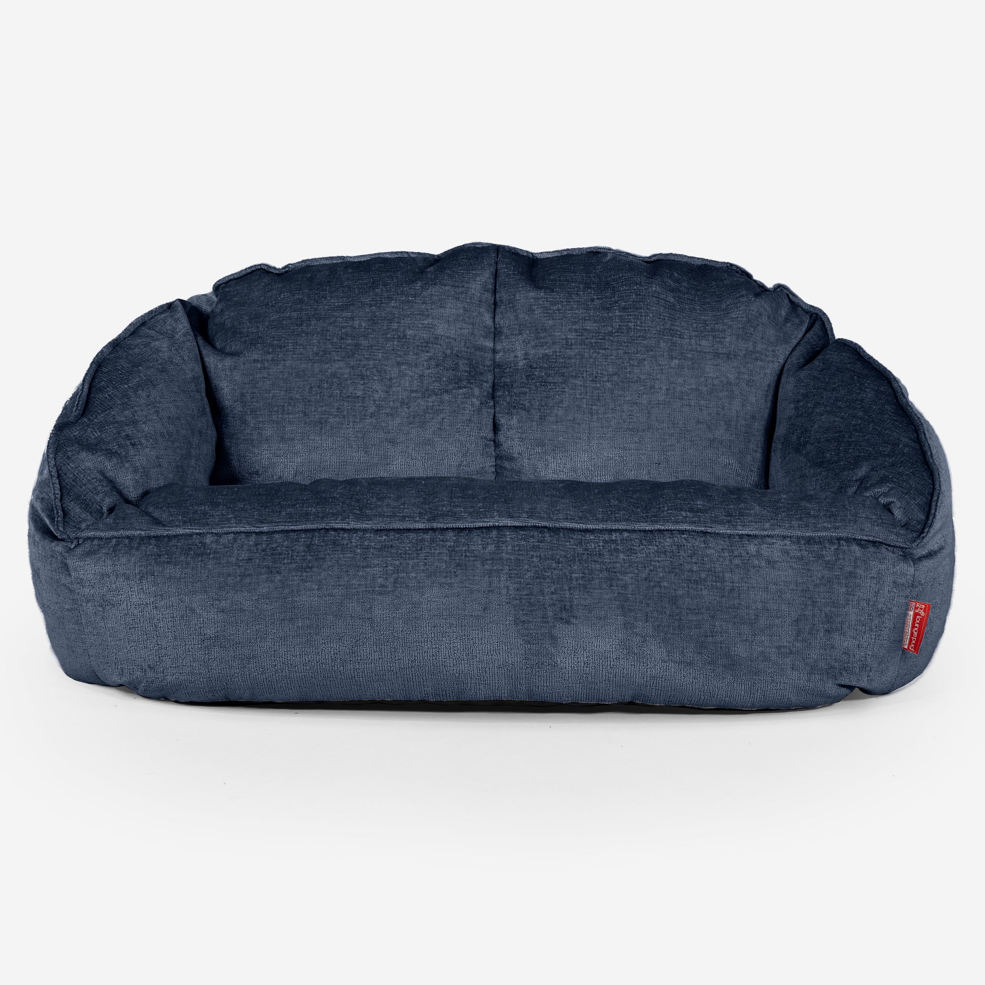Saccosäck Soffa Bubble - Chenille Marinblå