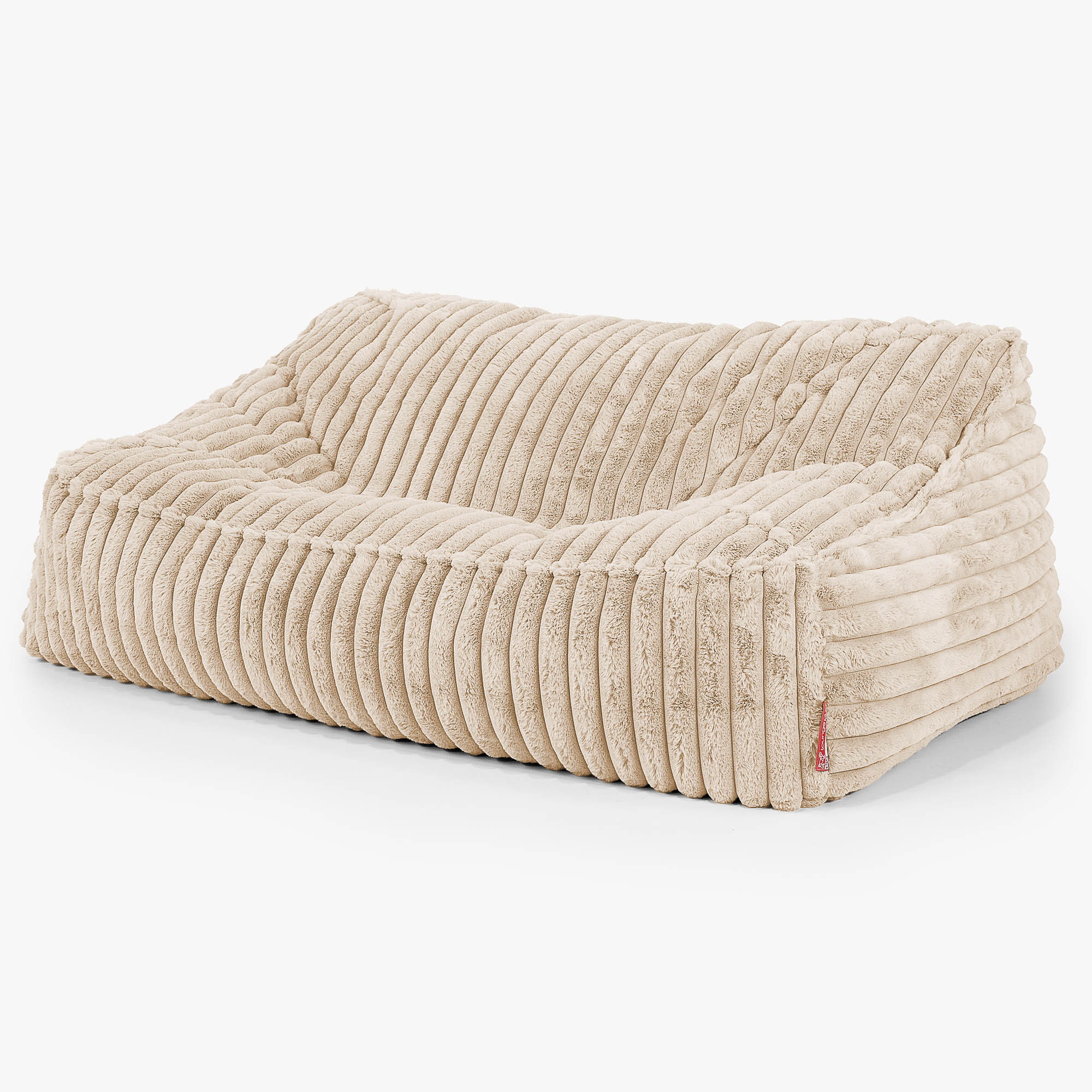 Saccosäcksoffan Sloucher Ersättningsöverdrag - Ultraplyschmanchestertyg - Image 6