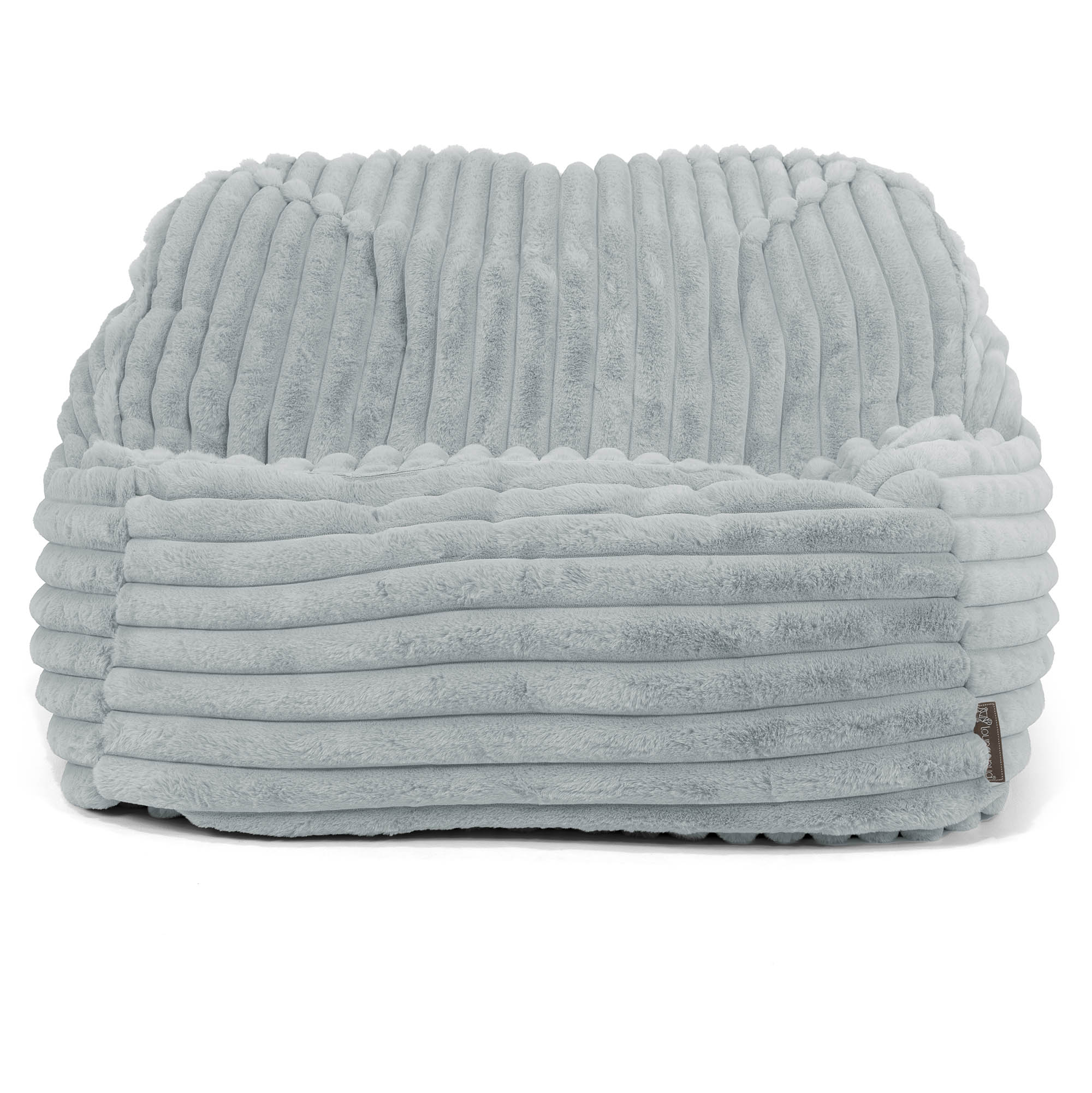 Saccosäckstolen Sloucher - Ultraplyschmanchestertyg Ankäggsblå - Image 2