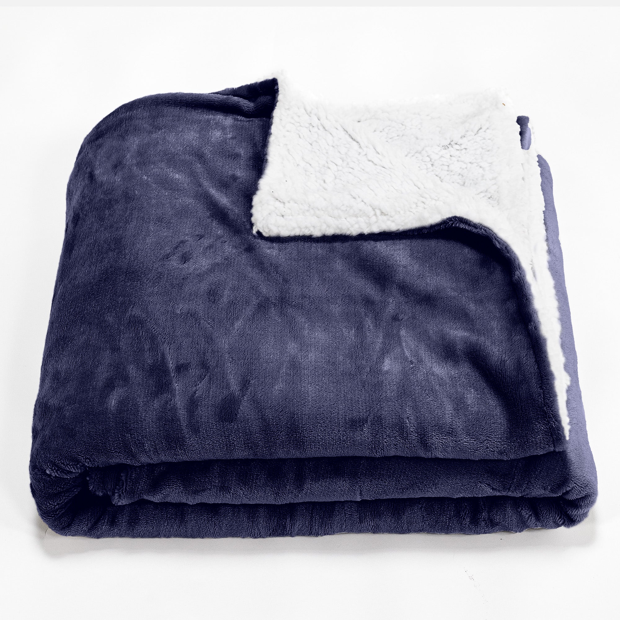 Sherpafilt - Sherpa Fleece Mörkblå - Image 2