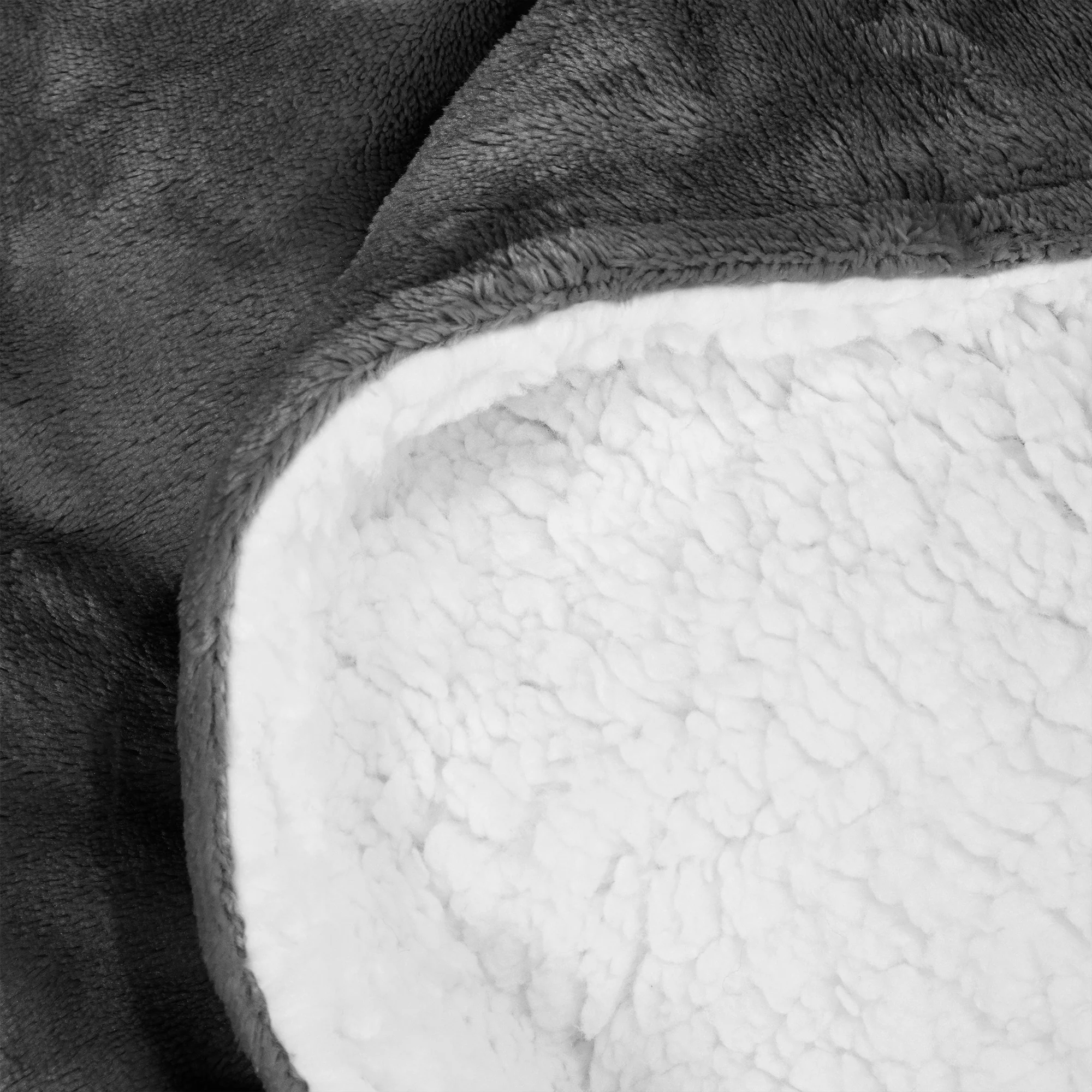 Sherpafilt - Sherpa Fleece Grå - Image 4