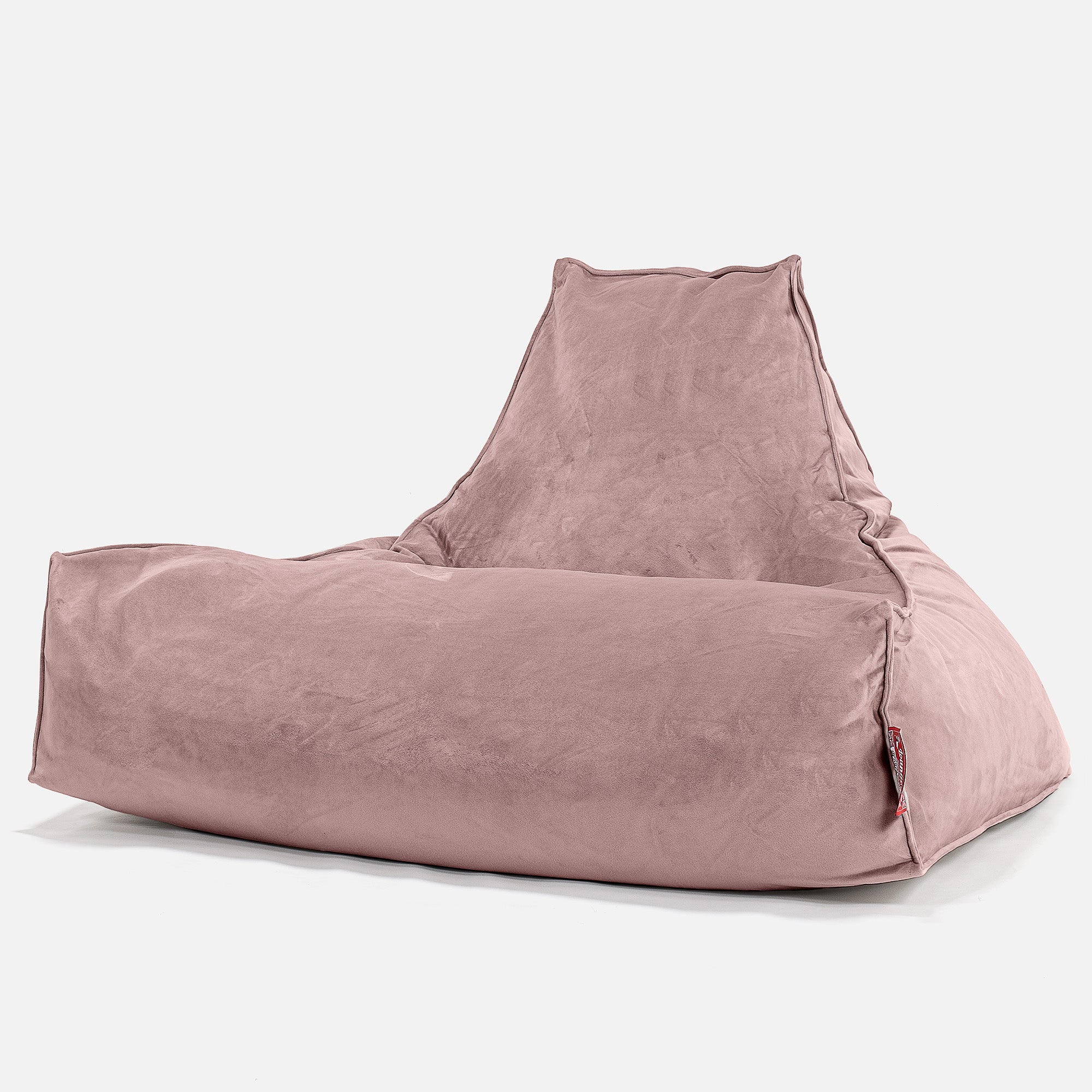 Sittsäck Lounge - Sammet Rosa