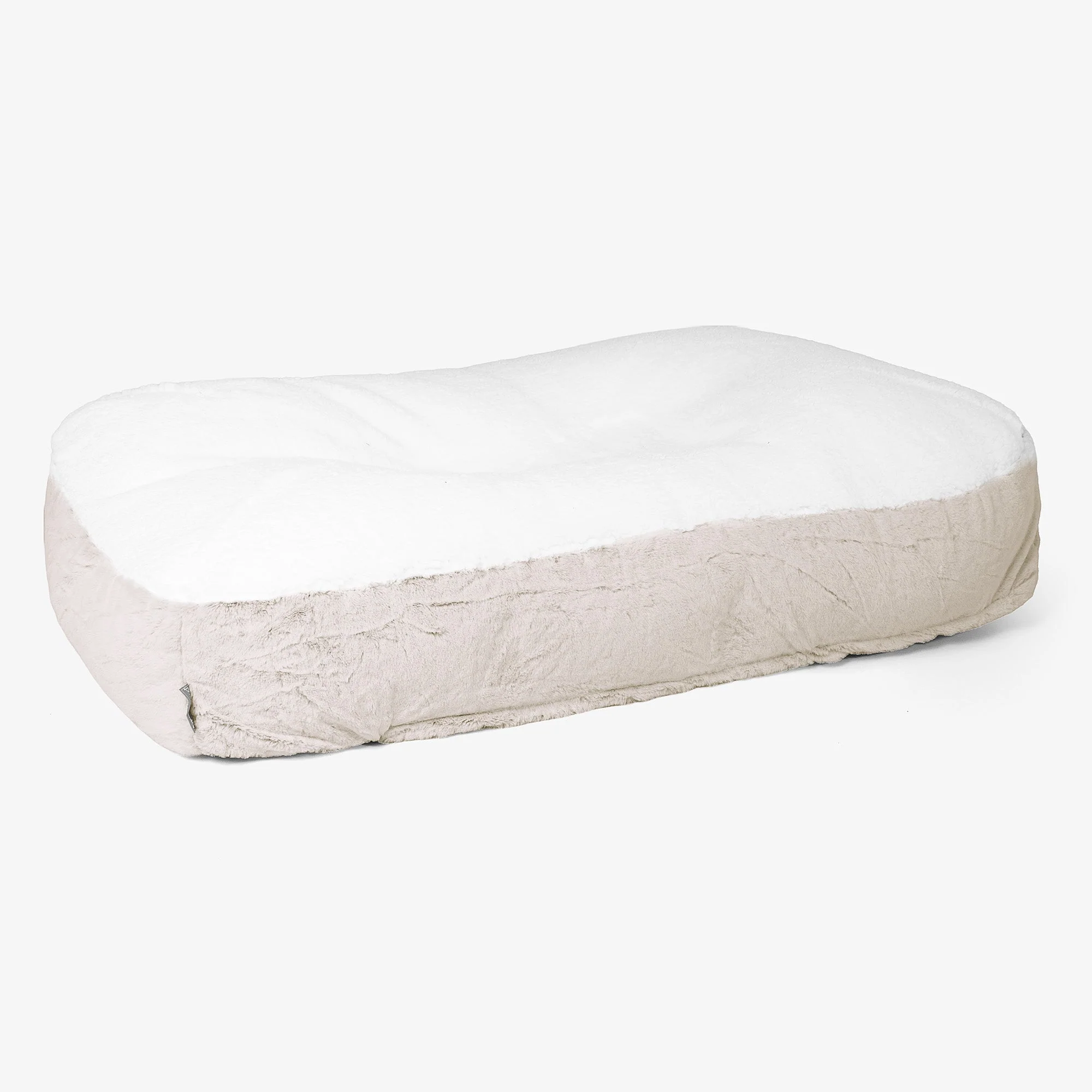 Sloucher XL Hundsäng Ersättningsöverdrag - Fuskkaninpäls - Image 3