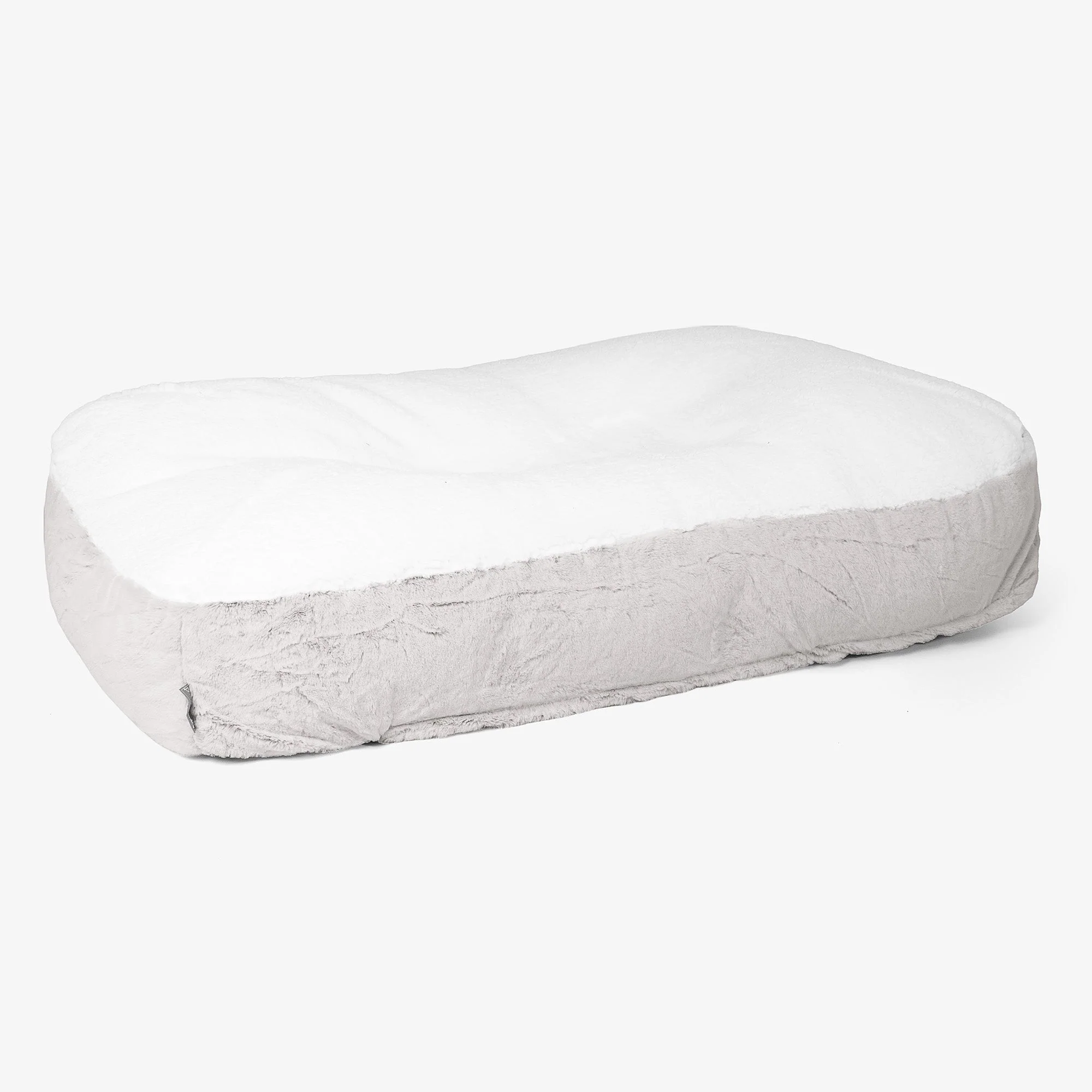 Sloucher XL Hundsäng Ersättningsöverdrag - Fuskkaninpäls - Image 4