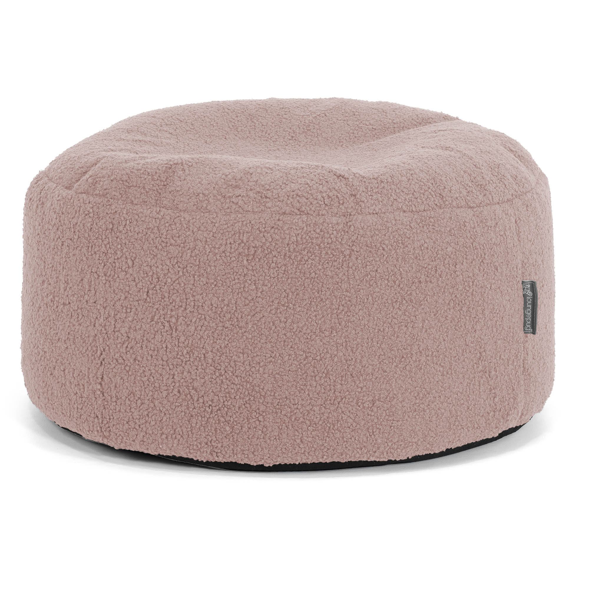 Stor Rund Fotpall - Boucle Rosa