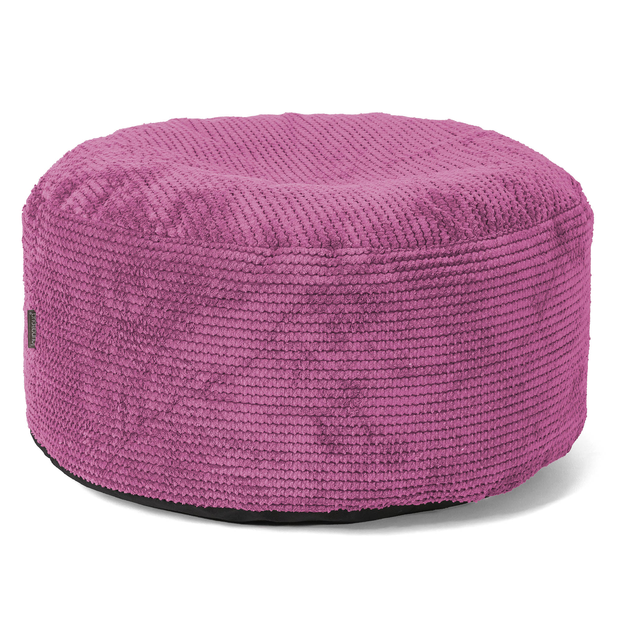 Stor Rund Fotpall - Pom-pom Rosa