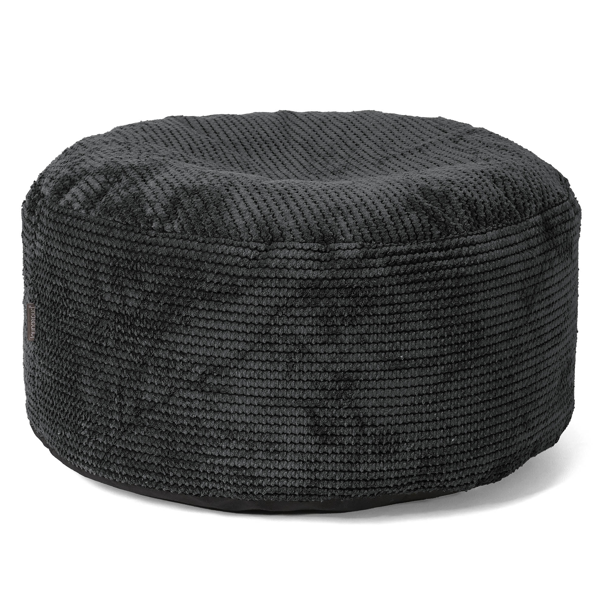 Stor Rund Fotpall - Pom-pom Svart
