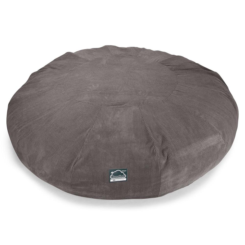 Titanic Saccosäcksoffa XXXXXL C5000-L, CloudSac Memoryskum - Pom-pom Mörkgrå - Image 5